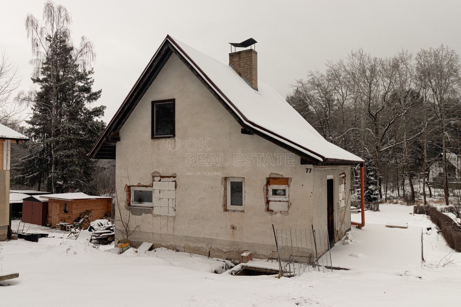 Chaty, Ševětín, 100 m²