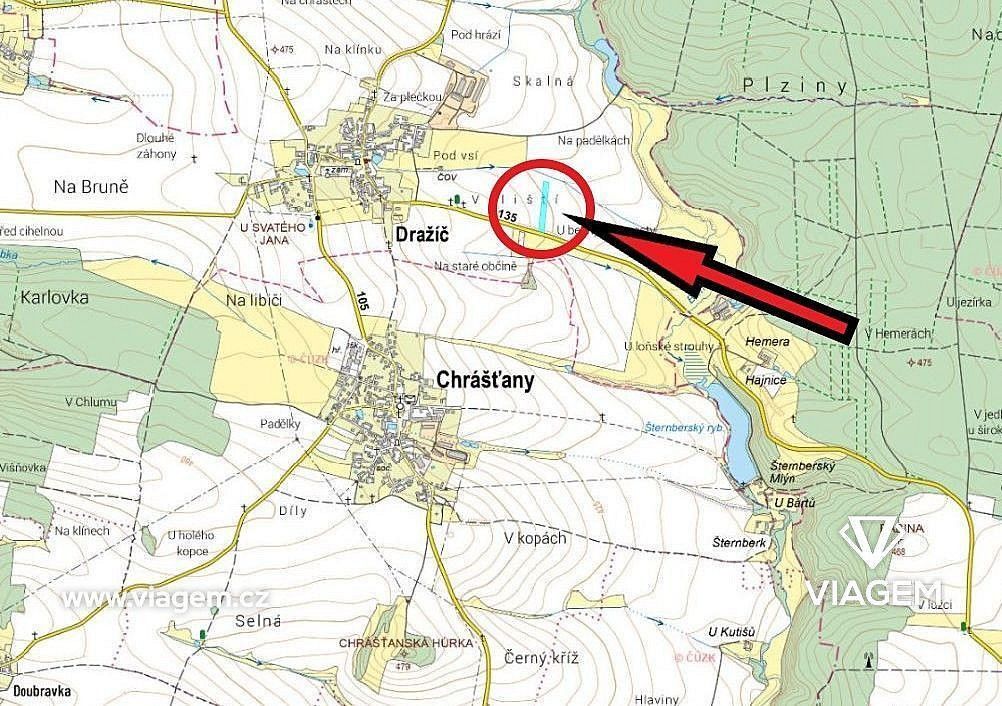 Zemědělský pozemek · Dražíč, okres České Budějovice, Jihočeský kraj - 4