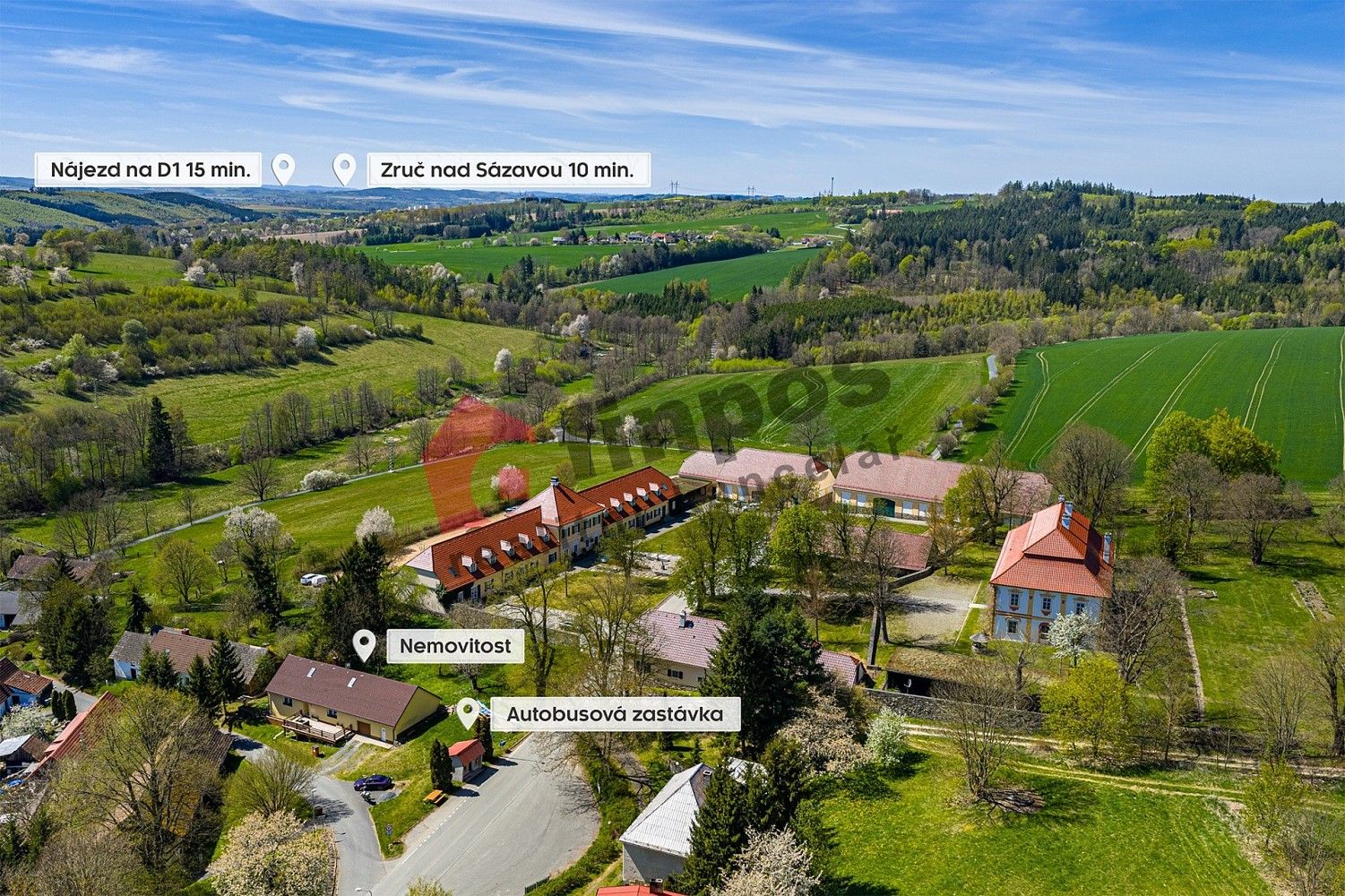 Rodinné domy, Zbraslavice - Ostrov, okres Kutná Hora, Středočeský kraj, 192 m² - 2