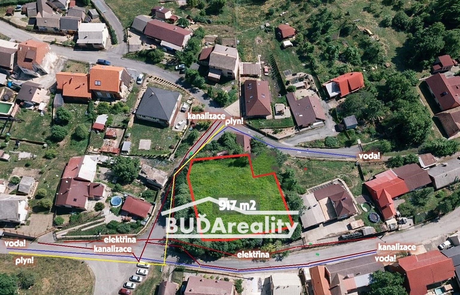 Pozemek pro bydlení · Halenkovice, okres Zlín - 4