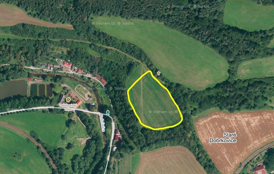 Zemědělský pozemek · 15 428 m² · Kájov Staré Dobrkovice - 3