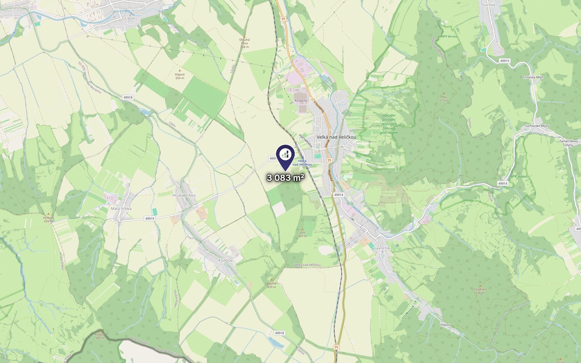 Zemědělský pozemek · Velká nad Veličkou - 3