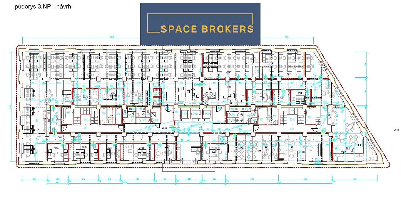 Kancelář · 564 m² · Praha - Holešovice, okres Praha 7, Hlavní město Praha - 3