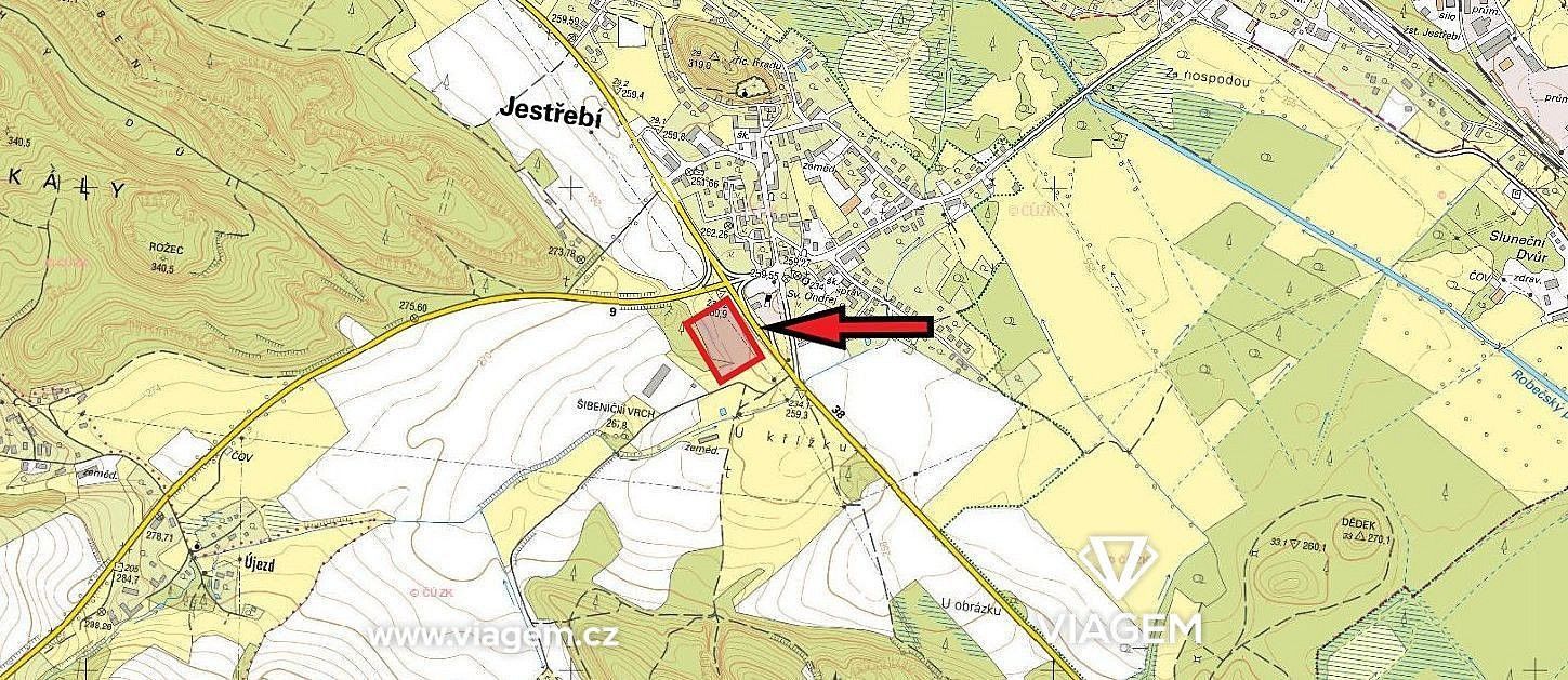 Zemědělské pozemky, Jestřebí, okres Česká Lípa - 2