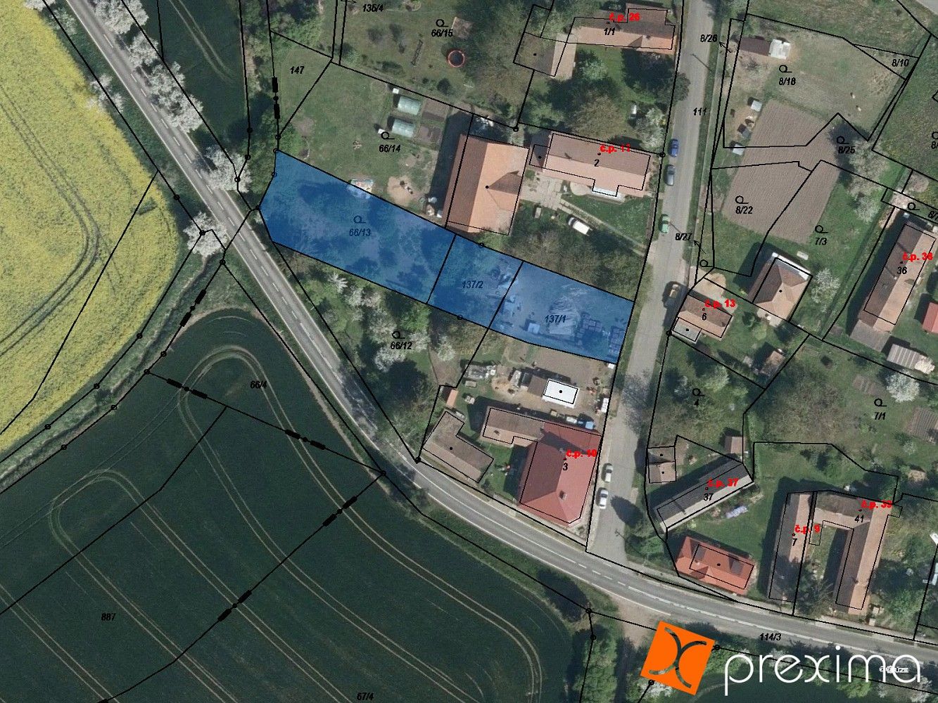 Pozemek pro bydlení, 196 m²