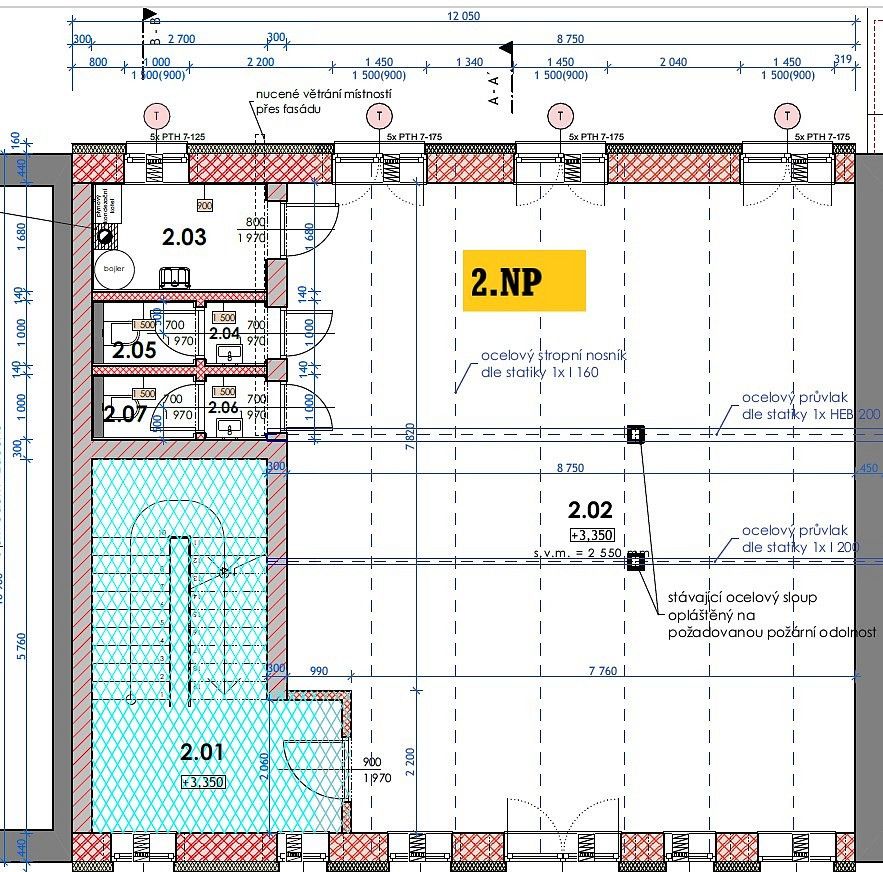 Pronájem obchodní prostory - Olomouc, Olomoucký kraj, 113 m² - 2