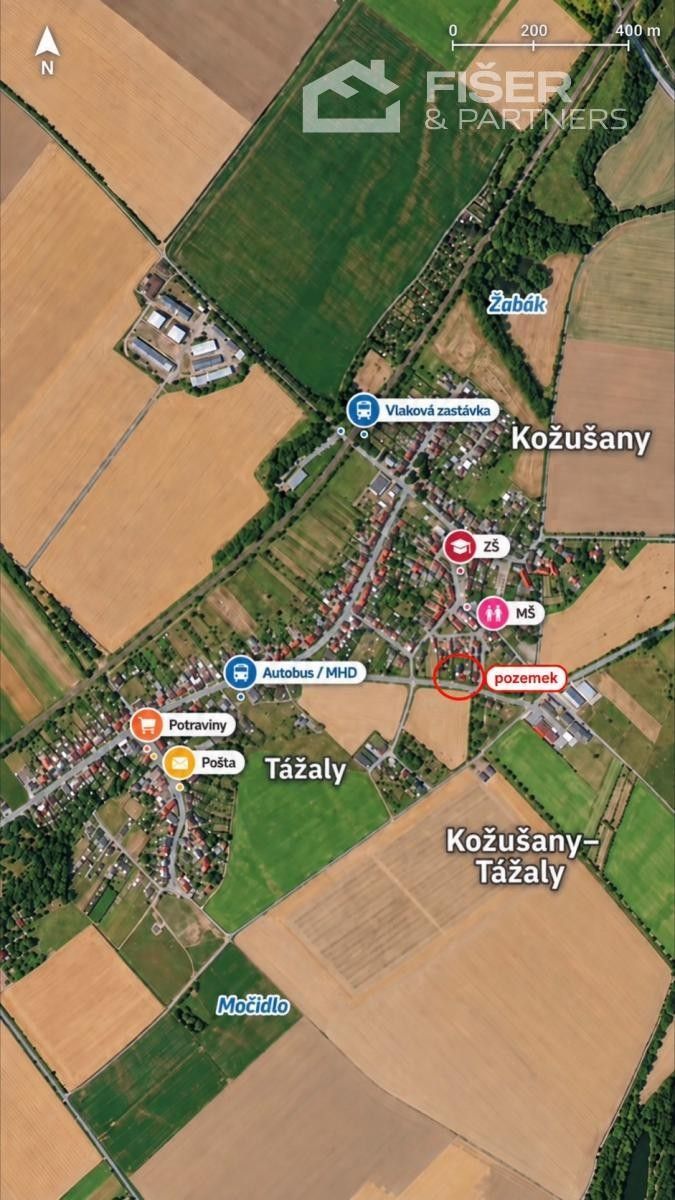 Pozemek pro bydlení · 800 m² · Kožušany, Kožušany-Tážaly - 3