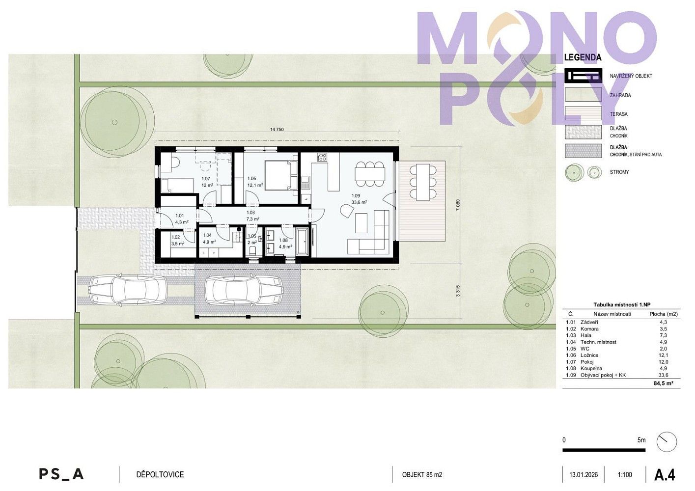 Prodej rodinný dům - Děpoltovice, okres Karlovy Vary, Karlovarský kraj, 85 m² - 2