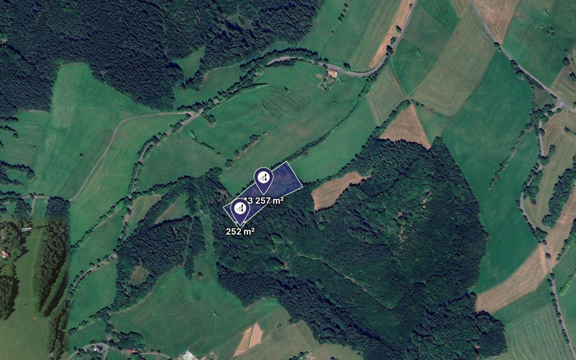 Lesy, Cotkytle, 97 502 m² - 2