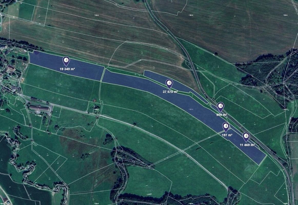 Louky, Zákupy, 8 687 m² - 1