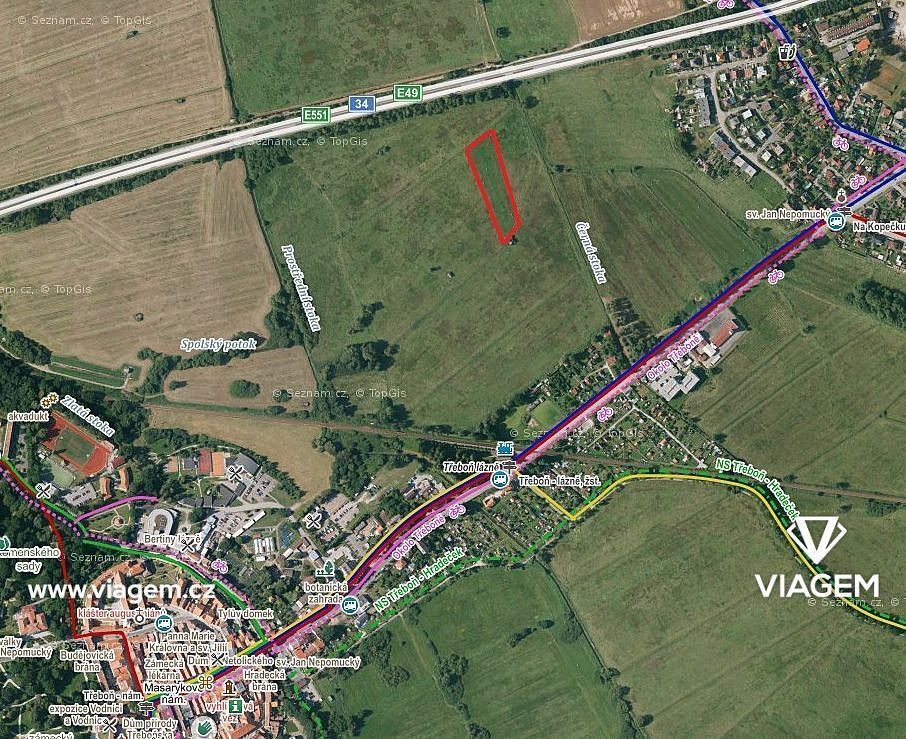 Zemědělské pozemky, Třeboň, okres Jindřichův Hradec, Jihočeský kraj - 1