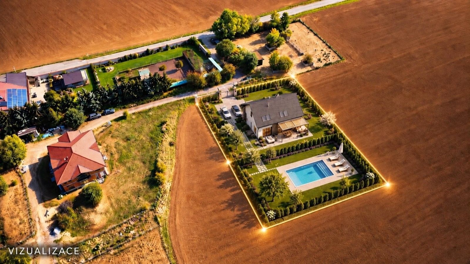 Pozemek pro bydlení · 1 804 m² · Ke Kalinovu mlýnu 1, Ořech - 3
