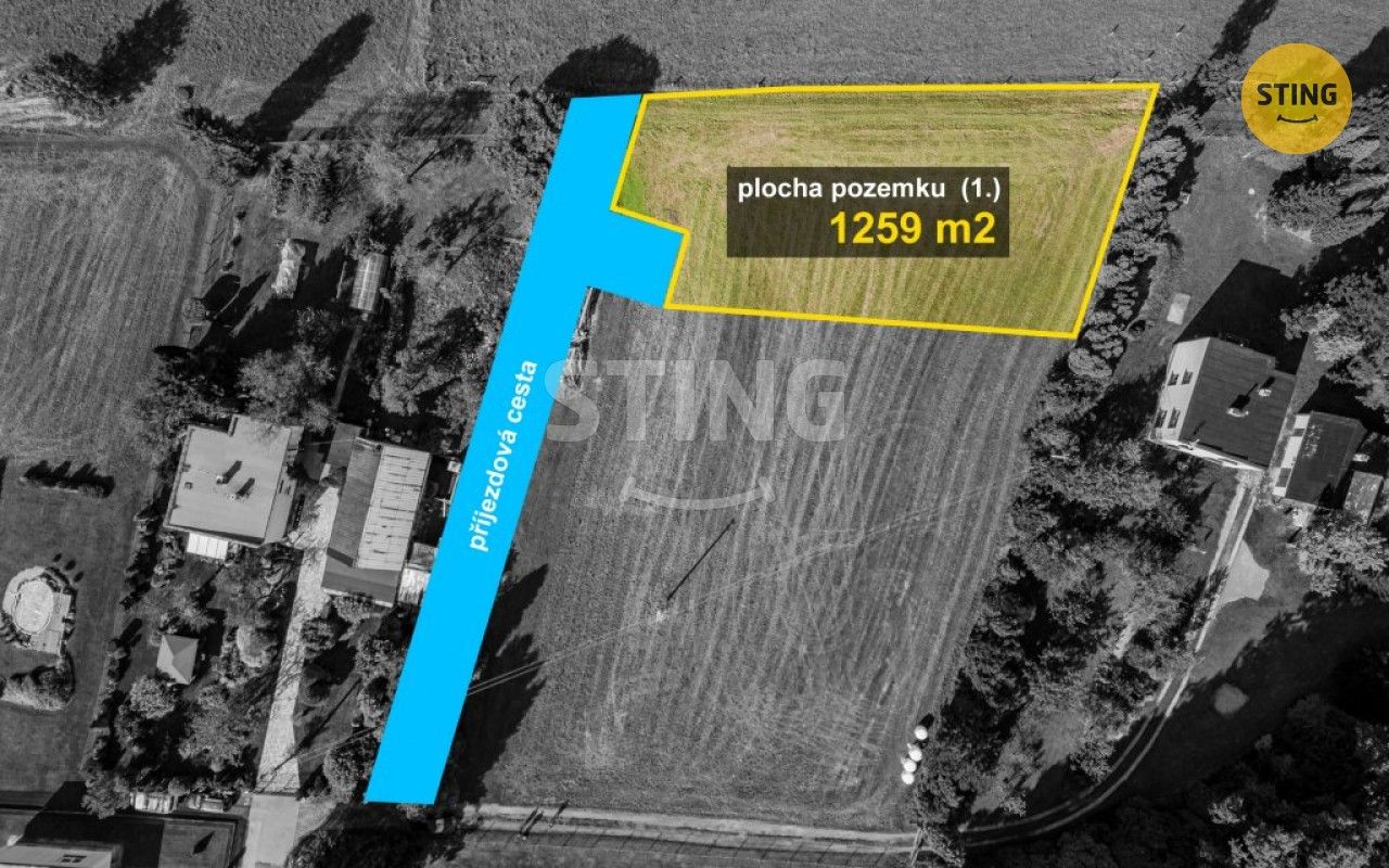 Pozemky pro bydlení, Ropice, 1 259 m²