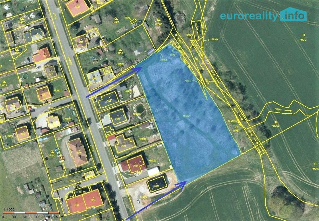 Pozemky pro bydlení, Planá, 5 800 m² - 2