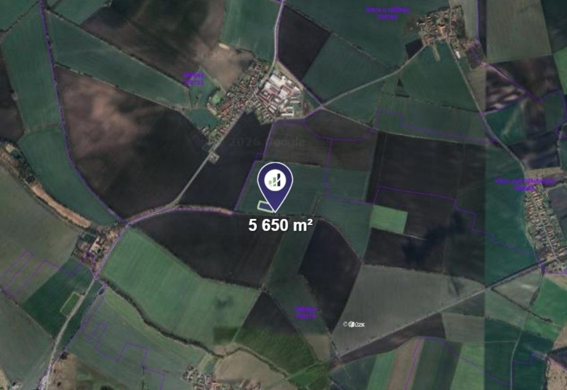 Prodej zemědělský pozemek - Odřepsy, 5 650 m²