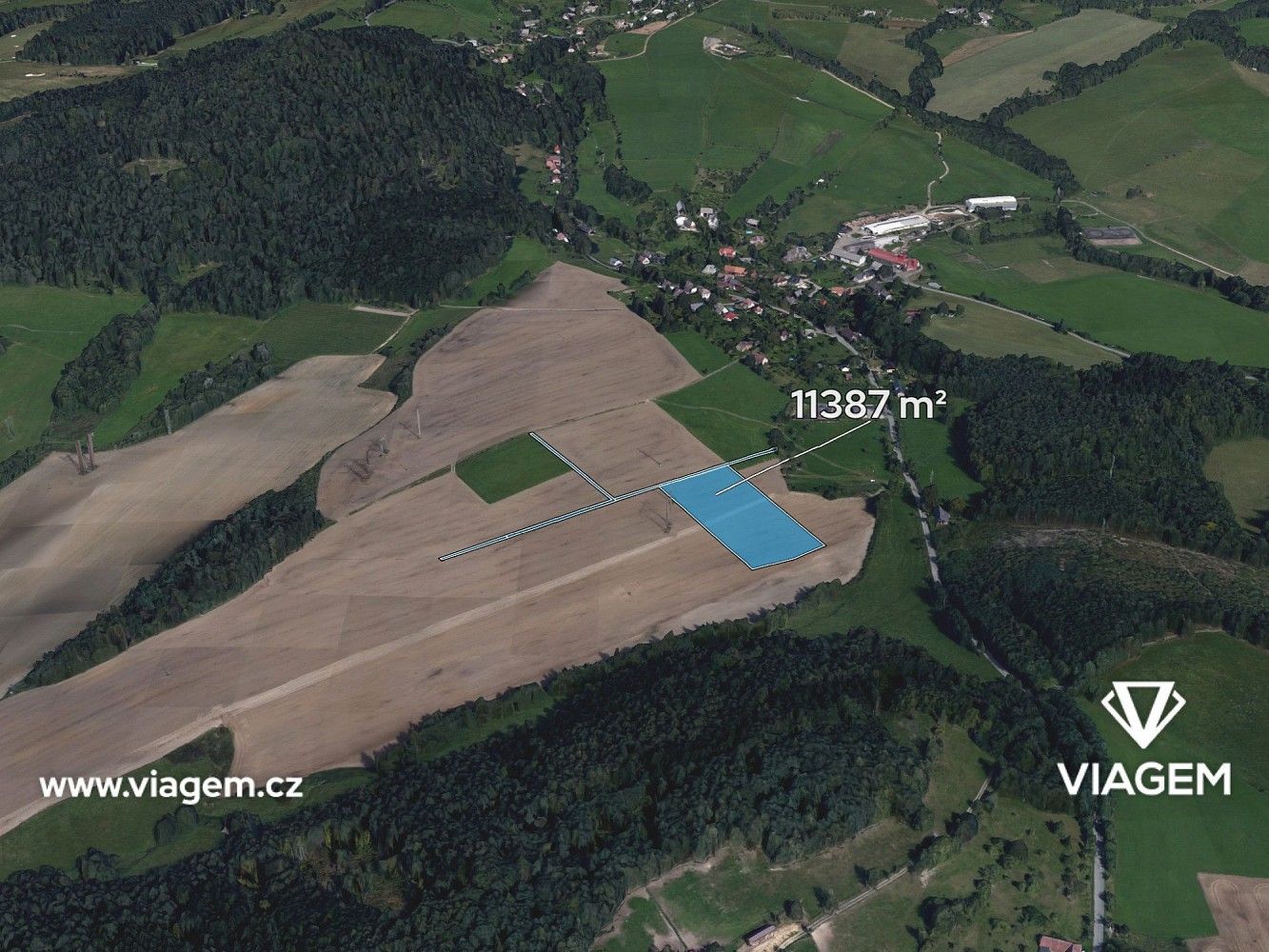 Zemědělské pozemky, Proseč pod Ještědem, okres Liberec - 1