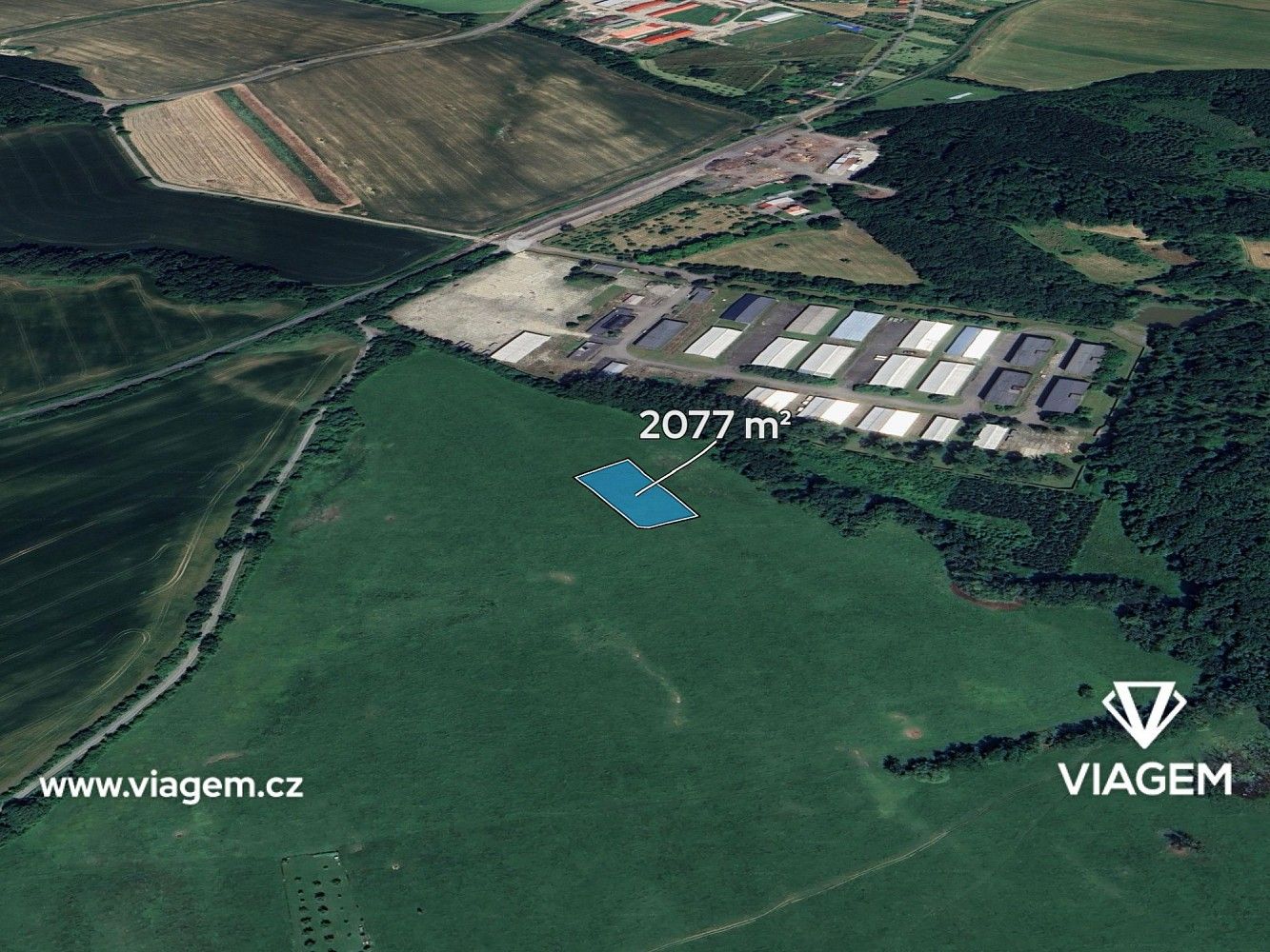 Zemědělské pozemky, Chvalčov, okres Kroměříž, Zlínský kraj