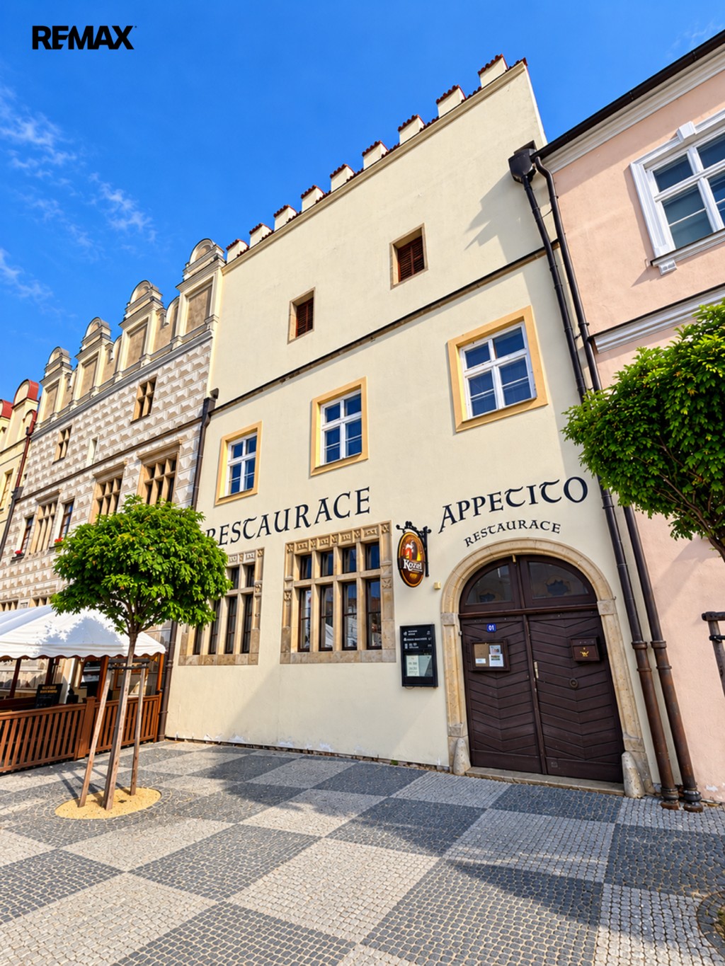 Rodinné domy, náměstí Míru 478, Slavonice, 560 m² - 1