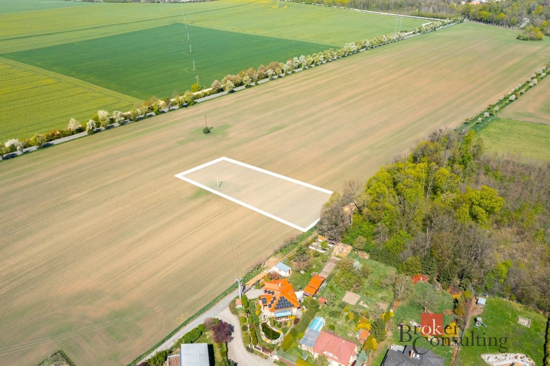Pozemky pro bydlení, Hovorčovice, 3 096 m² - 2