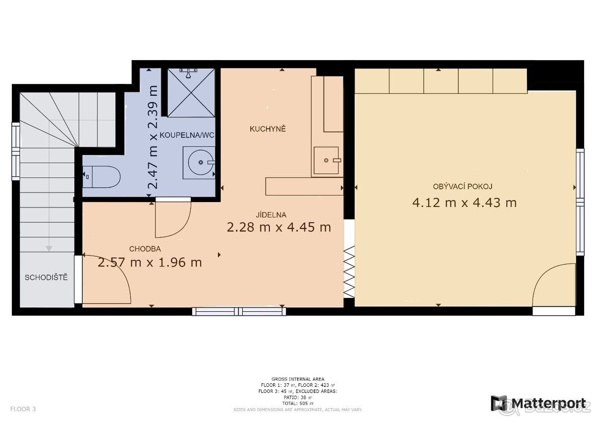 Pronájem byt - Úžice u Kralup nad Vltavou, 277 45
