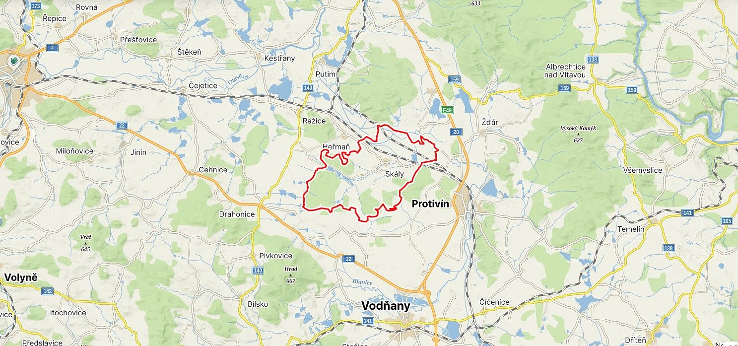 Les · Skály, okres Písek, Jihočeský kraj - 3