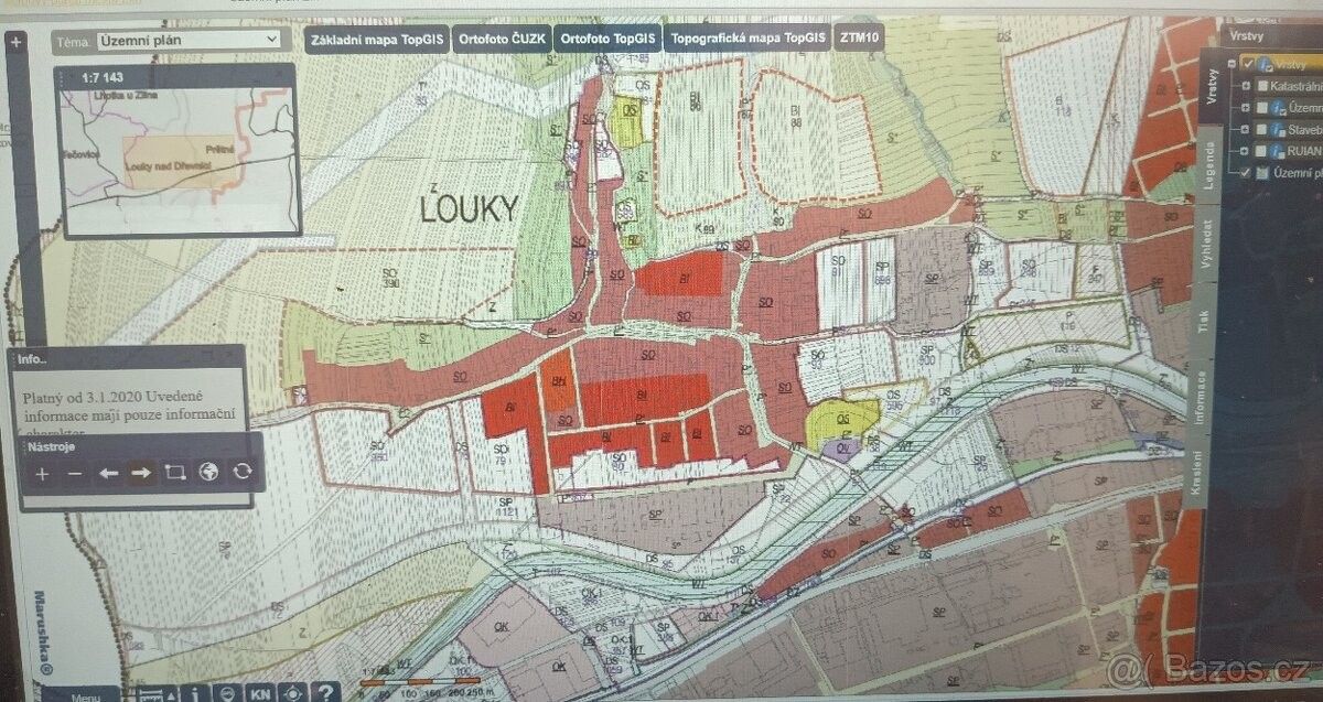 Prodej pozemek pro bydlení - Zlín, 763 02