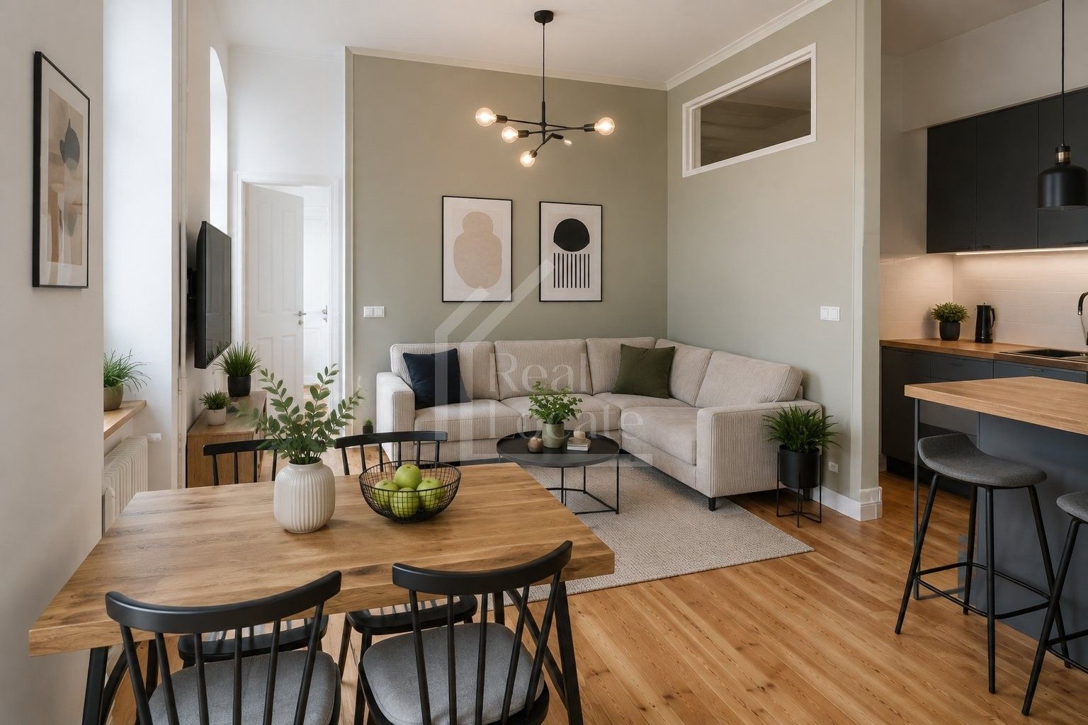 2+kk, Pernerova, Praha Karlín, 53 m² - 1