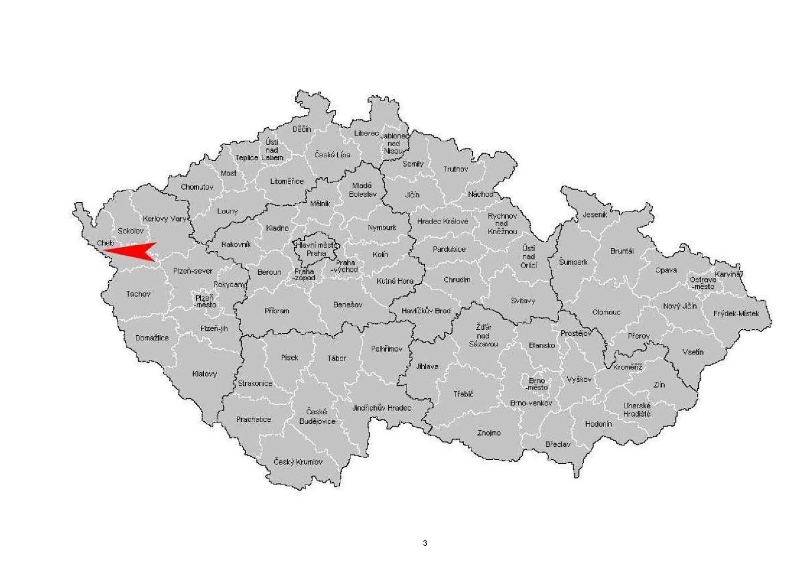 Prodej komerční pozemek - U Vlečky, Cheb