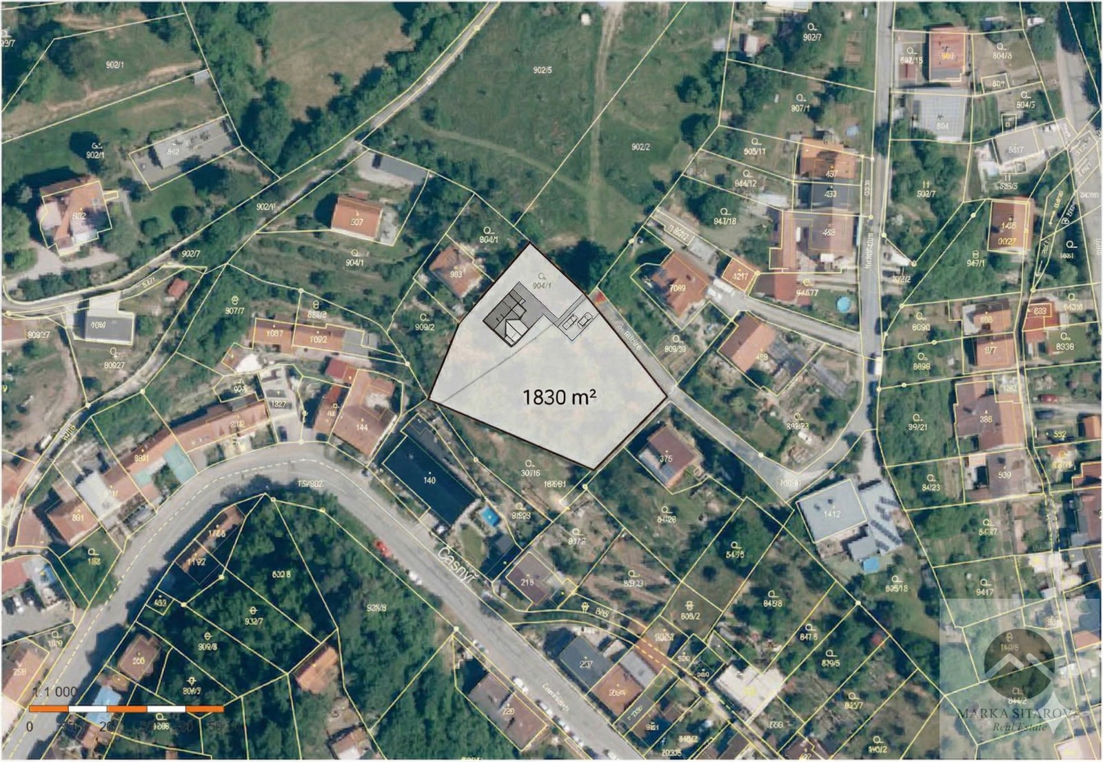 Pozemek pro bydlení · 1 836 m² · Havlíčkova, Bílovice nad Svitavou - 4
