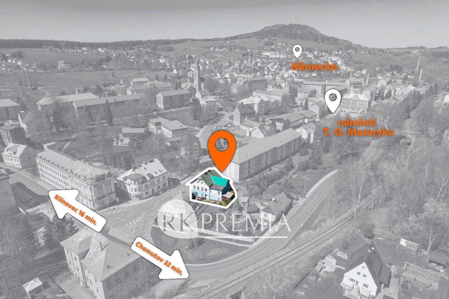 Rodinné domy, Vejprty, okres Chomutov, Ústecký kraj, 430 m² - 2
