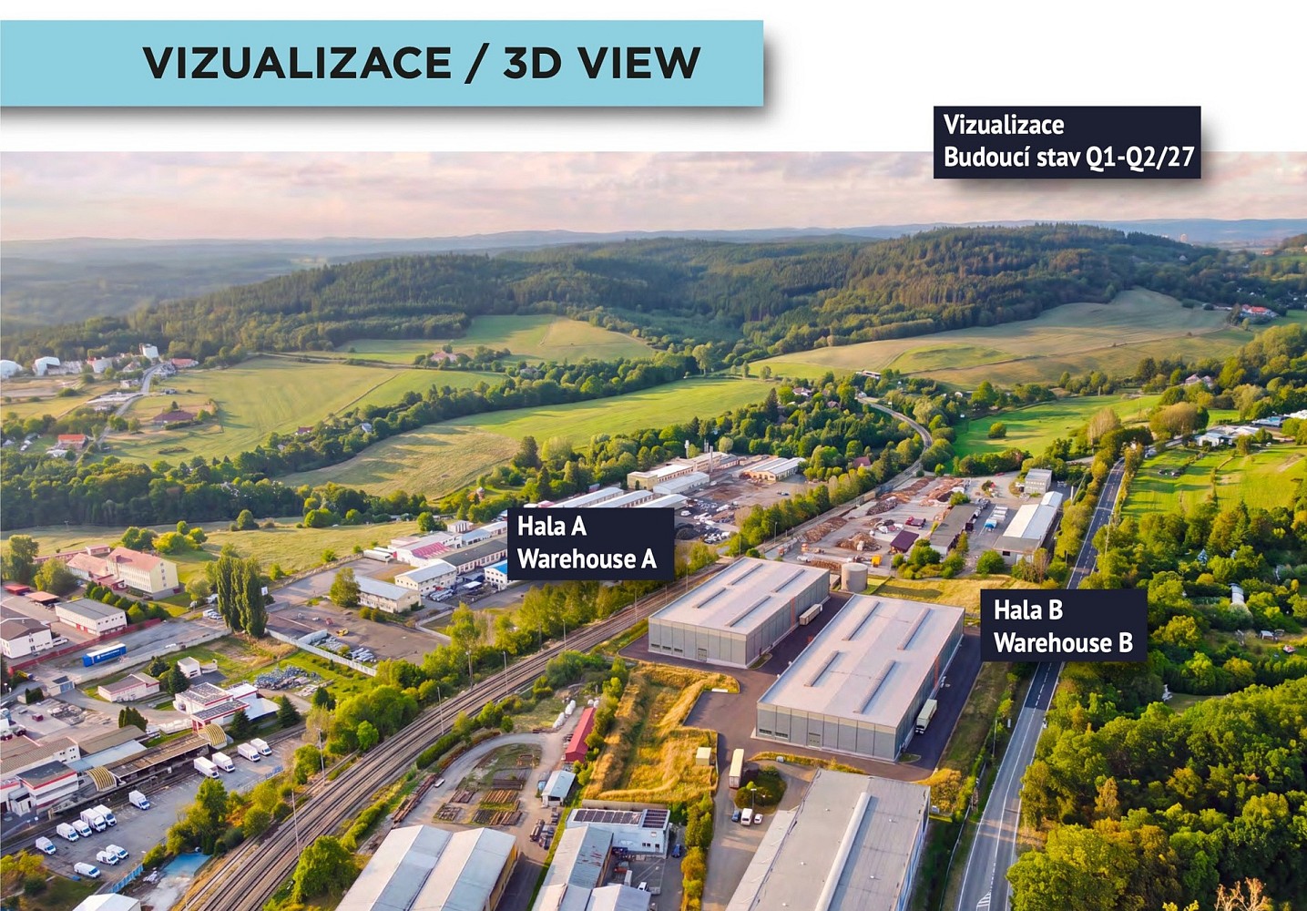 Výrobní prostory · 1 500 m² · Písek - 4