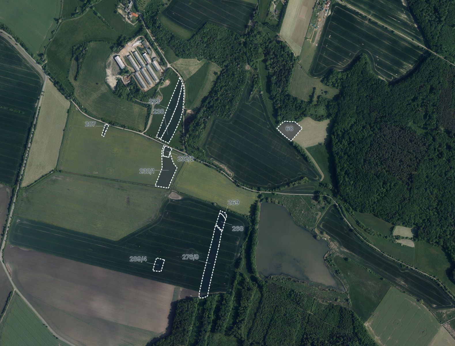 Zemědělské pozemky, Kobylnice