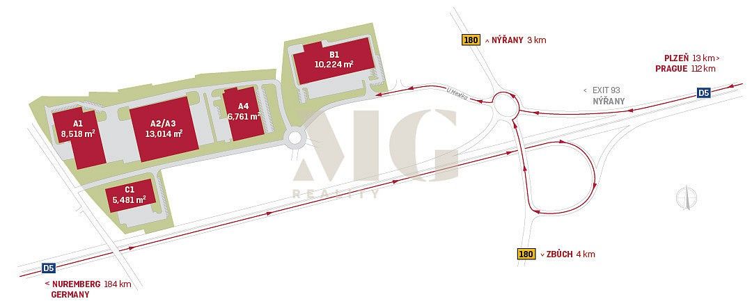 Pronájem kancelář - Nýřany, okres Plzeň-sever, Plzeňský kraj, 600 m² - 5