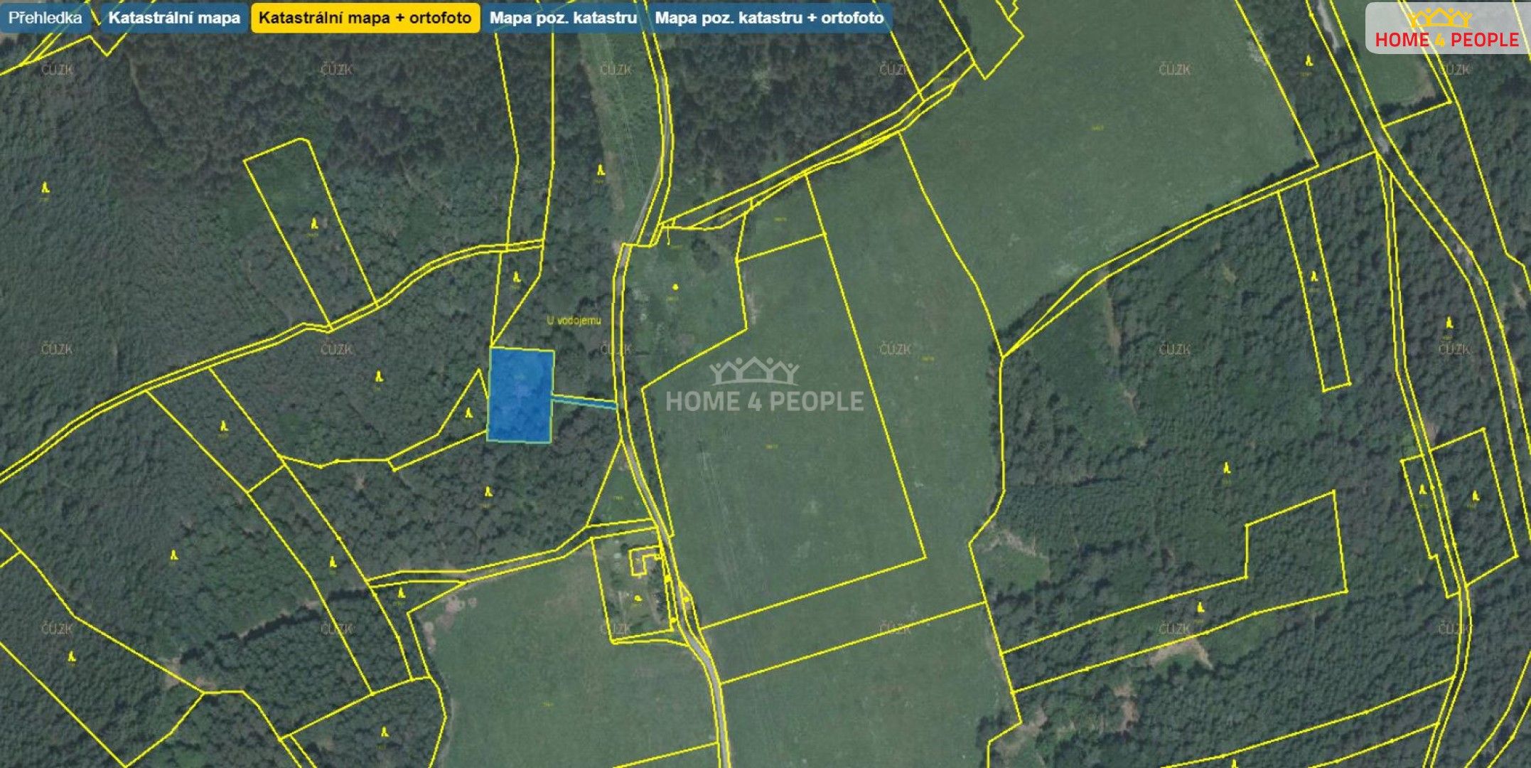 Prodej zahrada - Hašlovice, Větřní, 1 463 m²