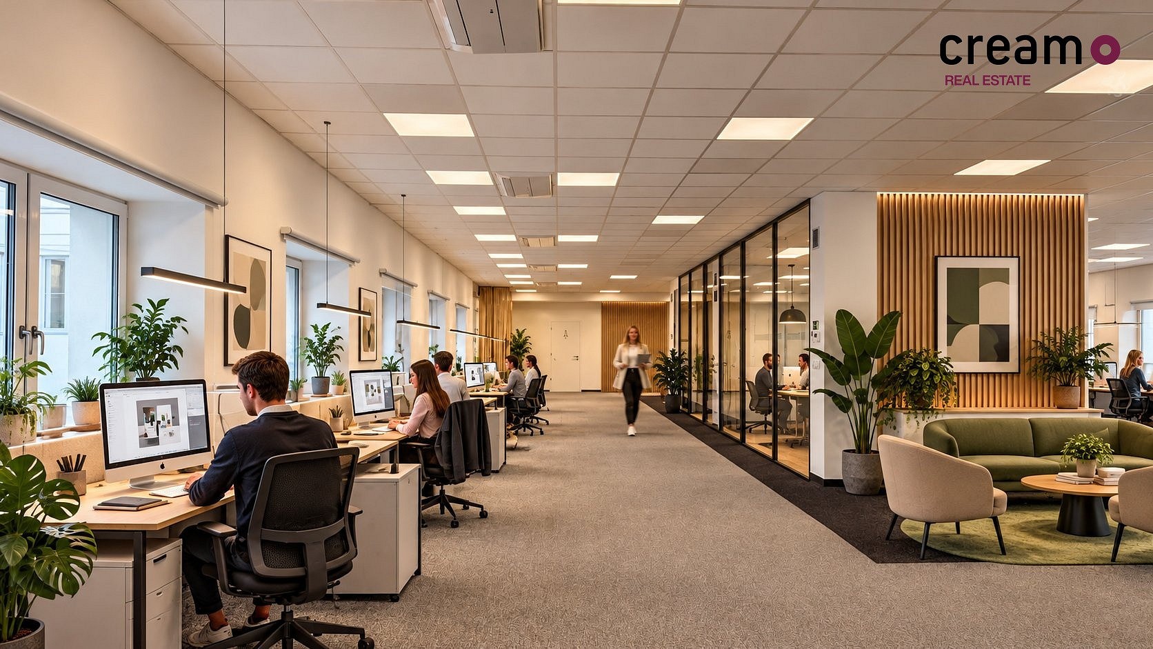 Kanceláře, Moravské náměstí, Brno - Veveří, 500 m² - 1