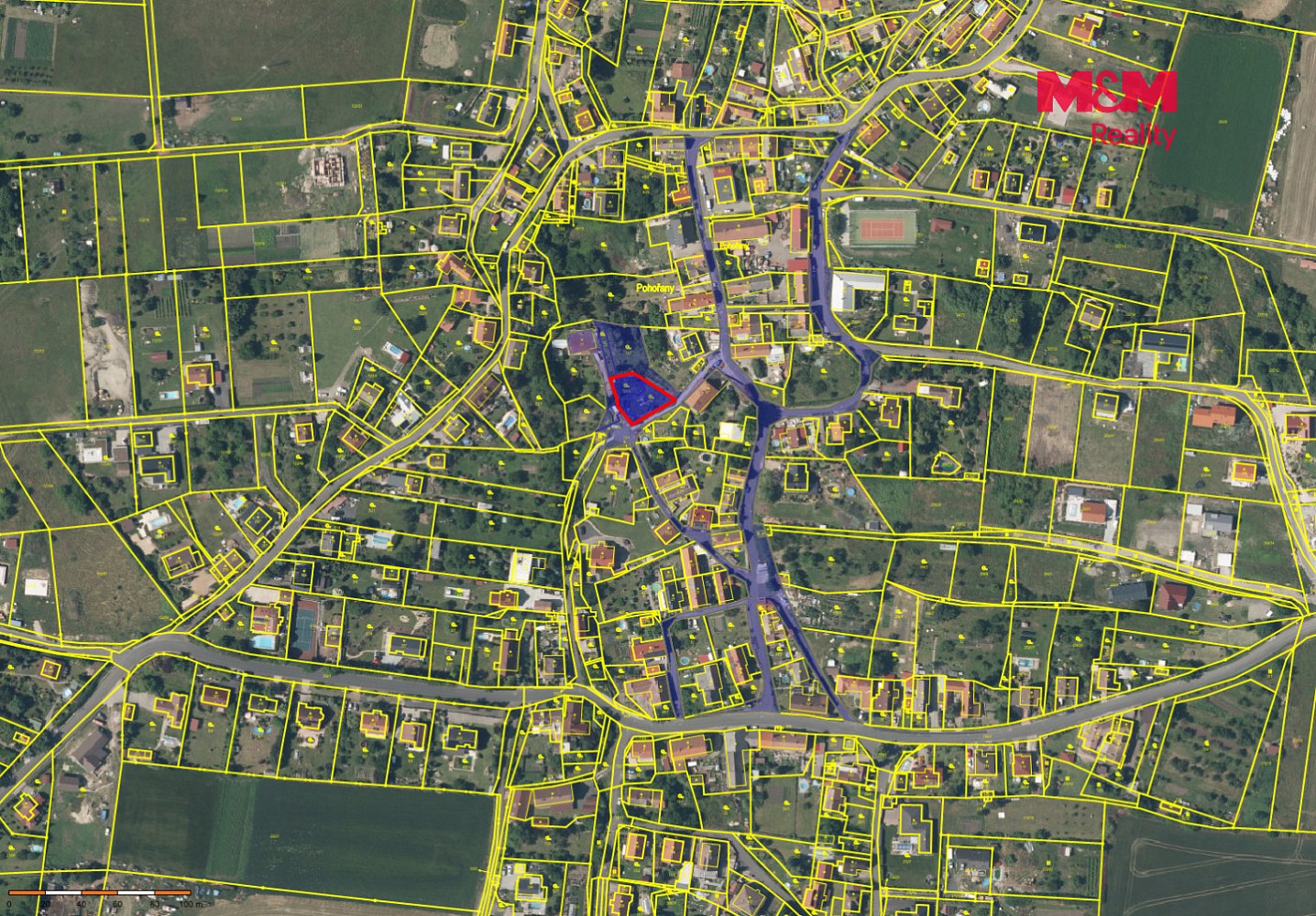 Prodej pozemek pro bydlení - Žitenice - Pohořany, okres Litoměřice - 2