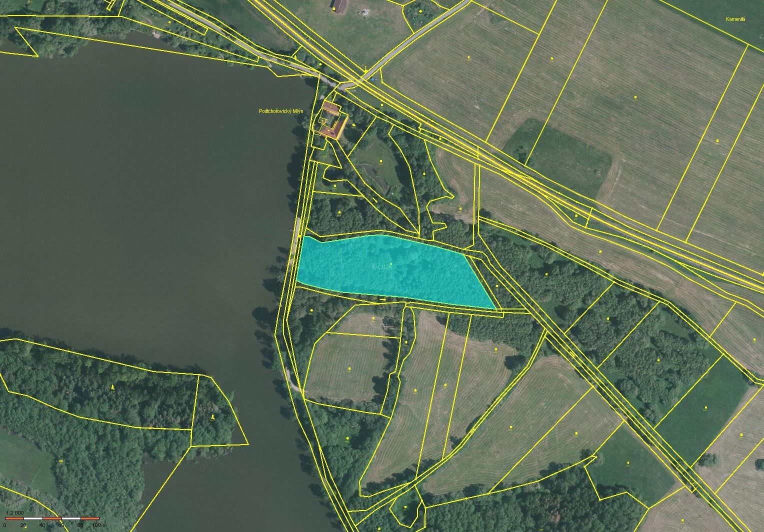 Louky, Tchořovice, 10 887 m²
