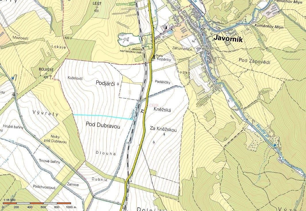 Prodej zemědělský pozemek - Javorník