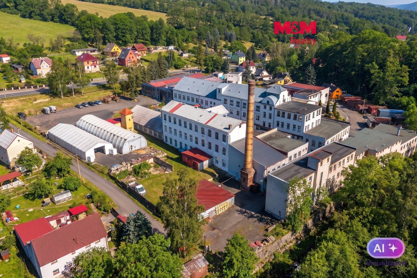 Výrobní prostory, Modrá, Jílové, 260 m² - 1