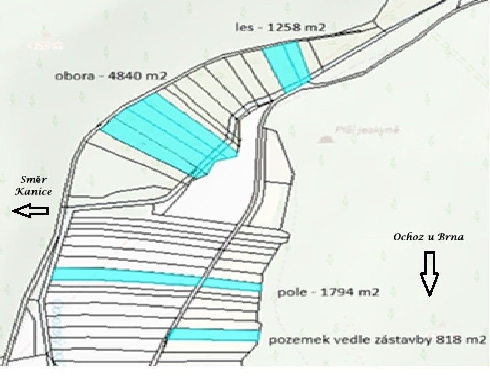 Pozemky pro bydlení, Ochoz u Brna, 664 02