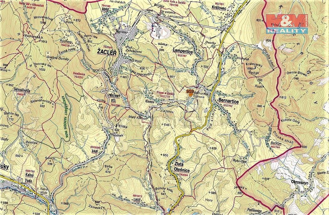 Prodej louka - Bernartice, okres Trutnov, Královéhradecký kraj - 5