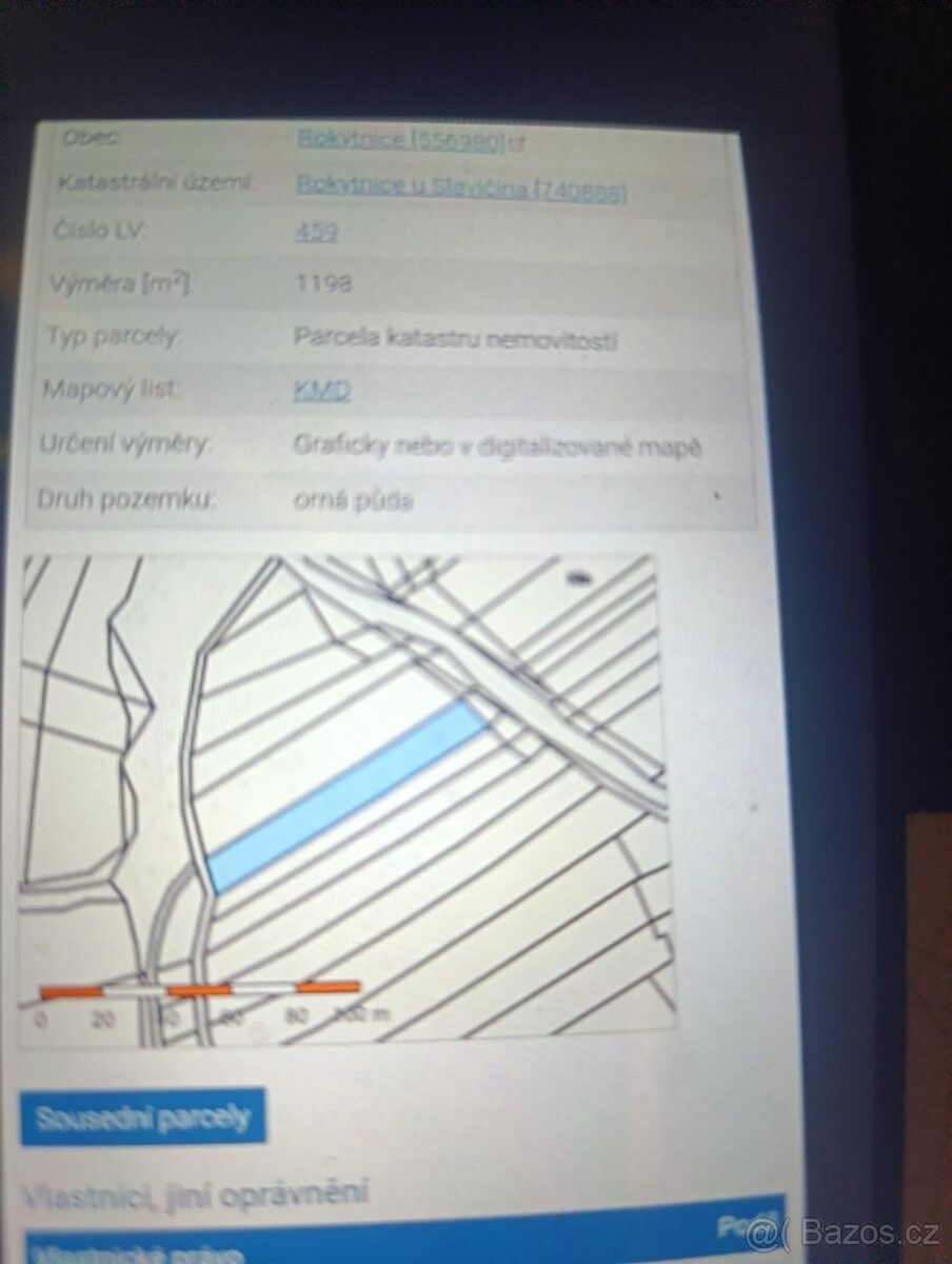 Pozemky pro bydlení, Slavičín, 763 21