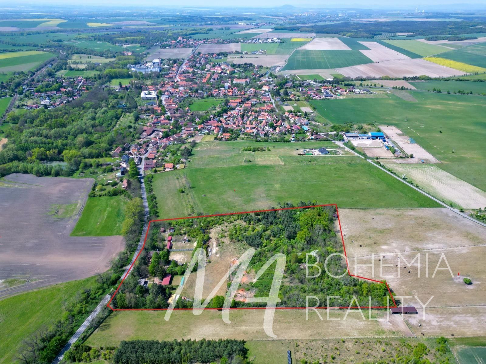 Výrobní prostory, náměstí Míru, Mělník, 31 998 m² - 2
