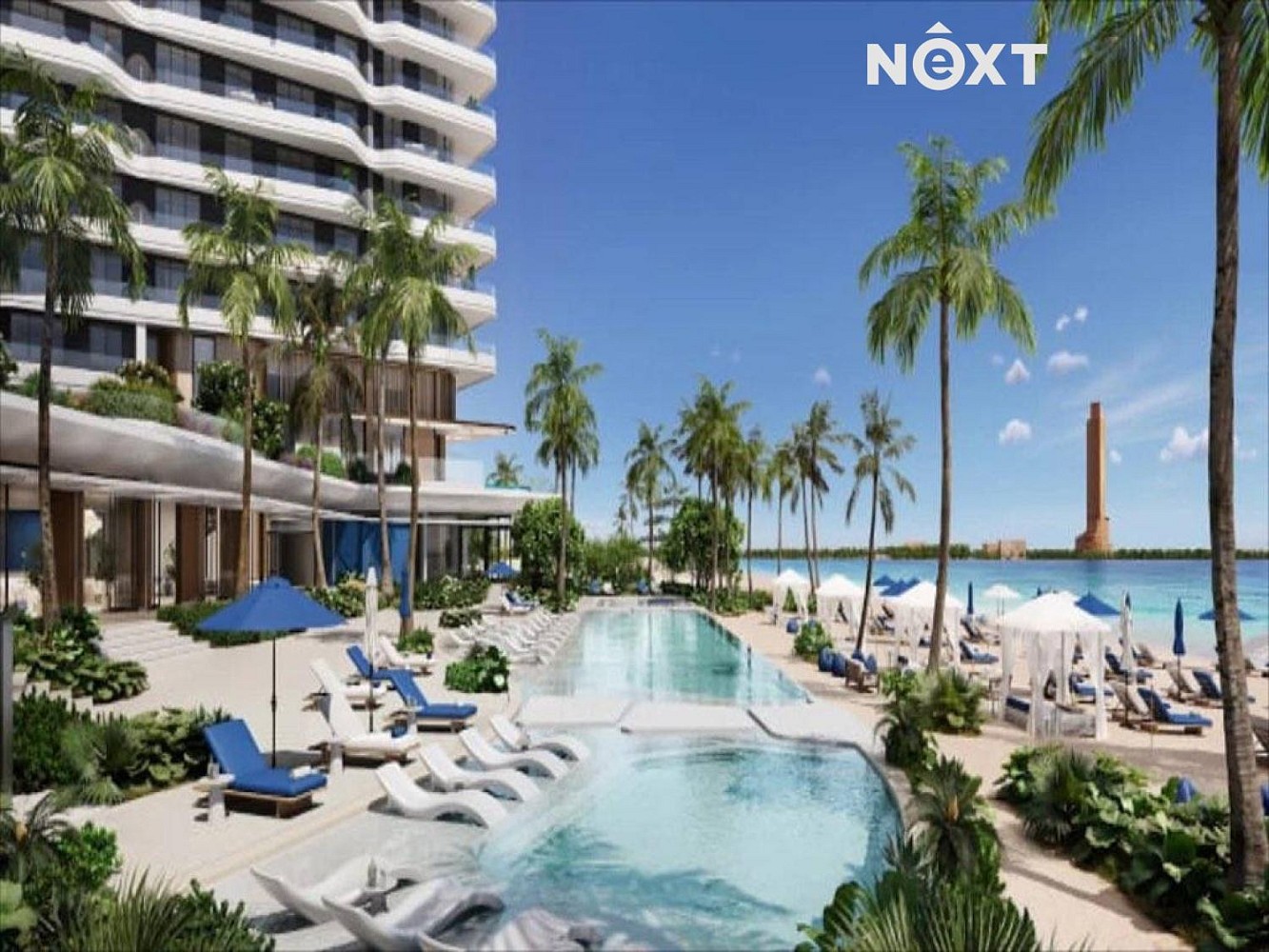 Prodej byt 2+kk - Al Marjan Island, Spojené arabské emiráty, 90 m² - 5