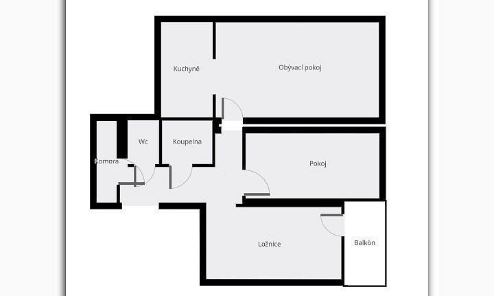 Byt 3+kk · 66 m² · Konstantinova, Praha 4 - Chodov - 4