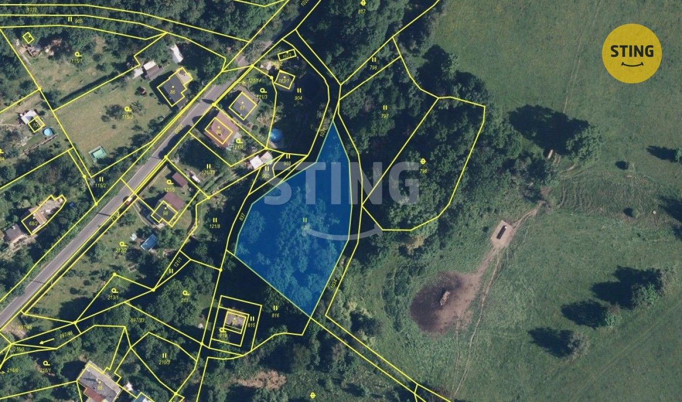 Pozemky pro bydlení, Tvrdkov Mirotínek, 2 221 m² - 2