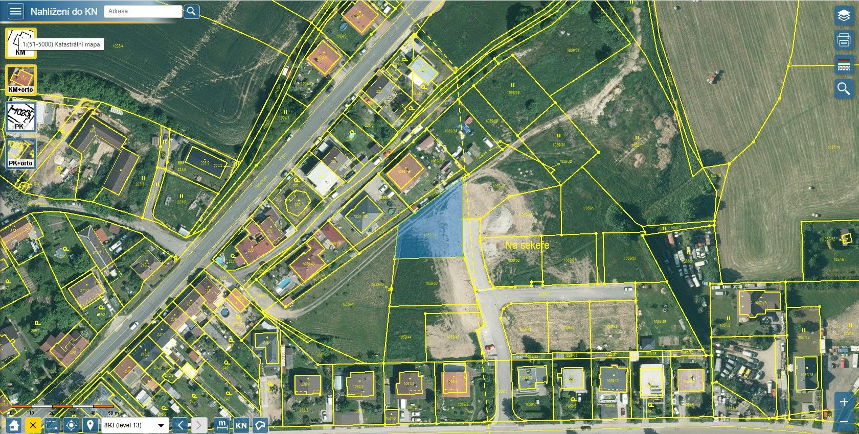 Prodej pozemek pro bydlení - Rudolfov