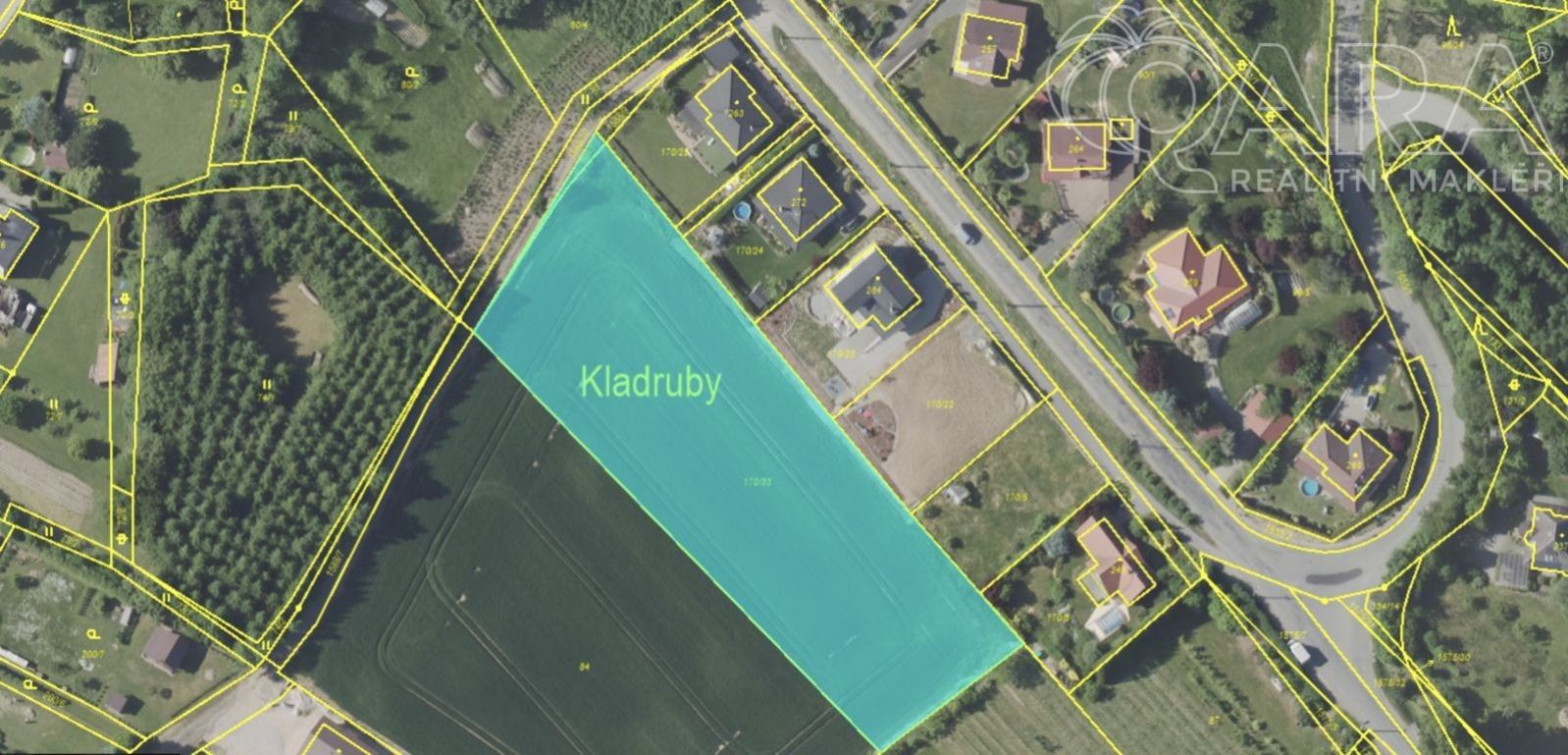 Prodej pozemek pro bydlení - Kladruby, 5 456 m² - 2