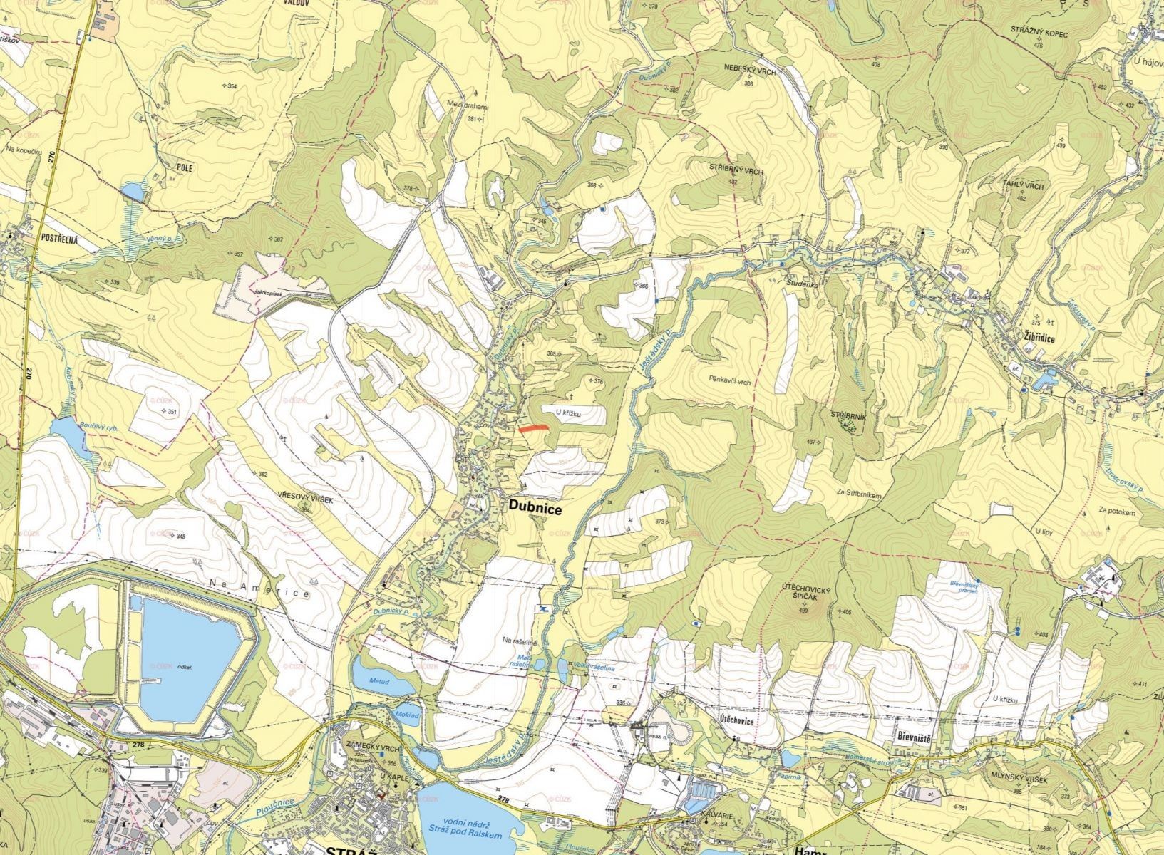 Prodej louka - Dubnice