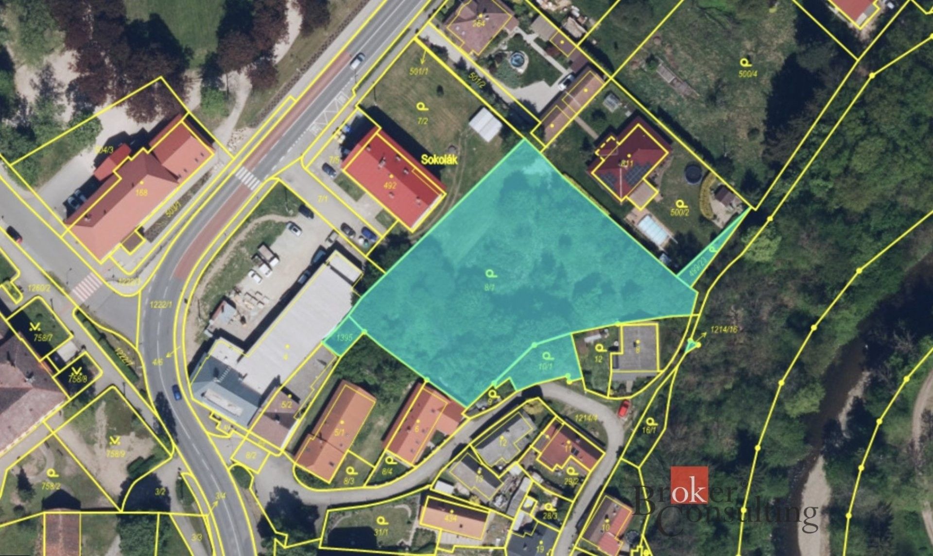 Pozemky pro bydlení, Široká, Častolovice, 2 994 m² - 1